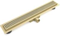 Желоб душевой ESBANO Meta решетка NICE длина 80 см золотой
