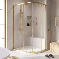 Душевой уголок, радиальный RELAX-304-RH-2-120/90-C-BORO 900x1200x2000 Cezares