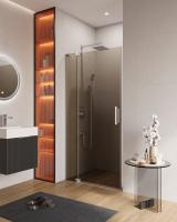 Дверь в проём. SLIDER-B-1-80/90-BR-Cr (800-900)x1950 Cezares