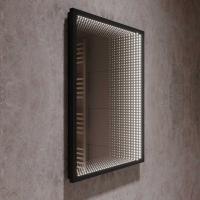 Зеркало LED VLM-2M600B, 600x800 c сенсорным выключателем и диммером, черное, , шт Vincea Зеркало LED VLM-2M600B, 600x800 c сенсорным выключателем и диммером, черное, , шт Vincea