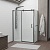 Душевой уголок RGW TO-44-1B (TO-14B + Z-060-2B) прямоугольный  140* 90*195 020744149-14 профиль Чёрный стекло Прозрачное 8 мм RGW